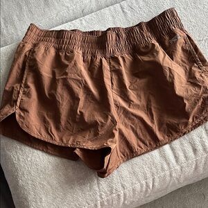 PINK Victoria's Secret Women's Tan Athletic Shorts